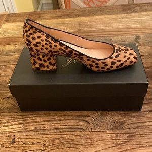 Jcrew Celia Calf hair pump
